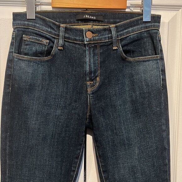 J BRAND SELENA CROPPED FLARE BOOT CUT JEANS SIZE 27 - Picture 2 of 9